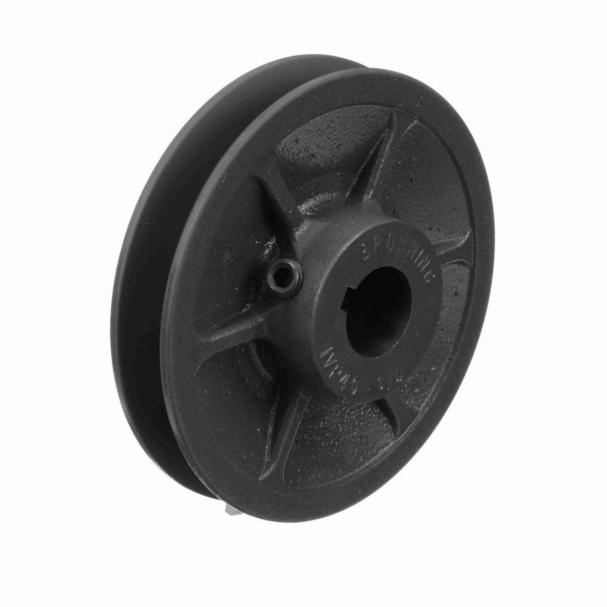 Browning 1 Groove Cast Iron Finish Bore FHP Variable Pitch Sheave - 1VP40X3/4