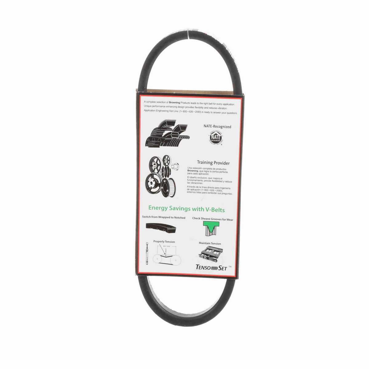 Browning Rubber FHP Belt - 4L225