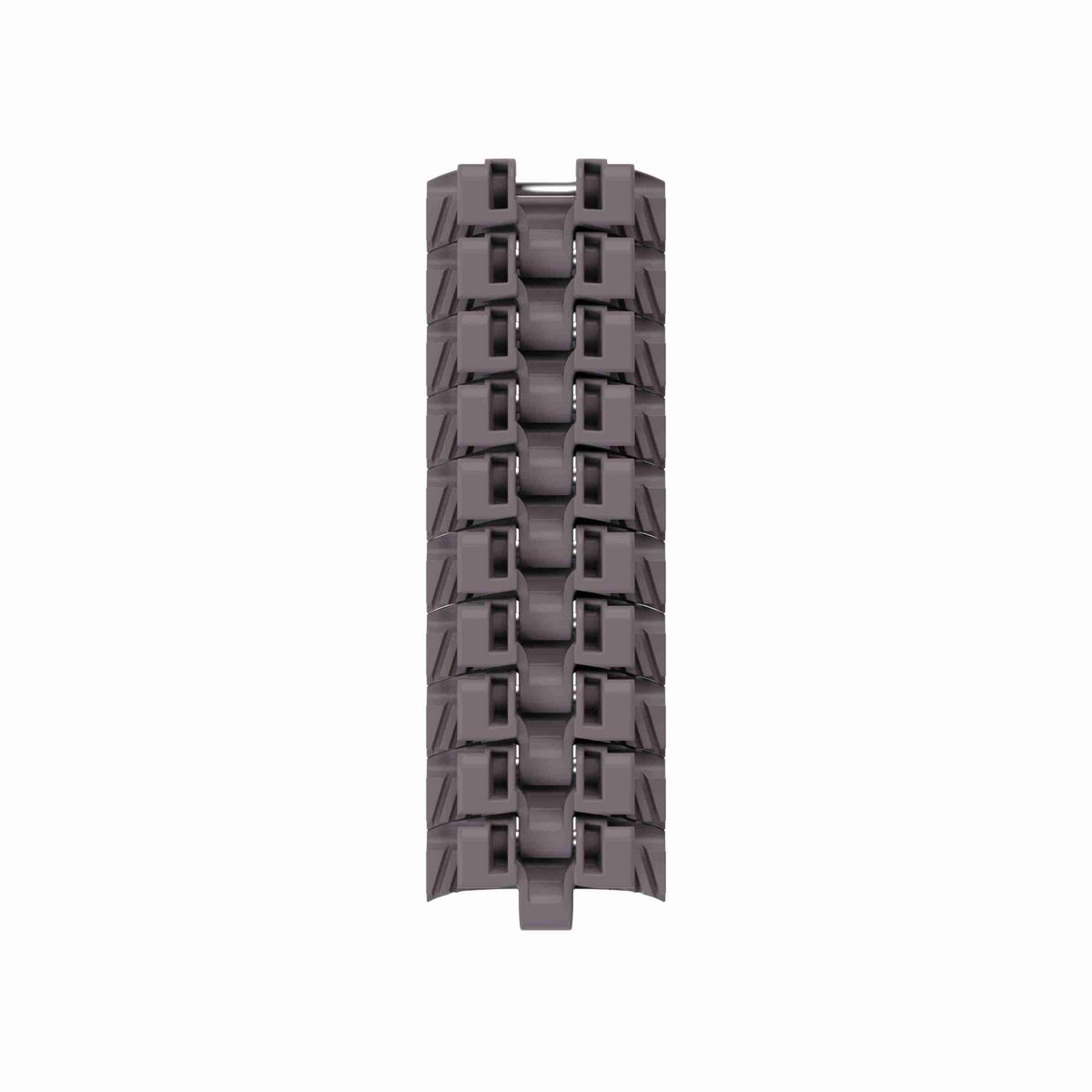 Rexnord 1055 FTM Side-flexing Solid Top, Material: Brown High Performance, Width: 84mm, Pitch: 1in - 81425501