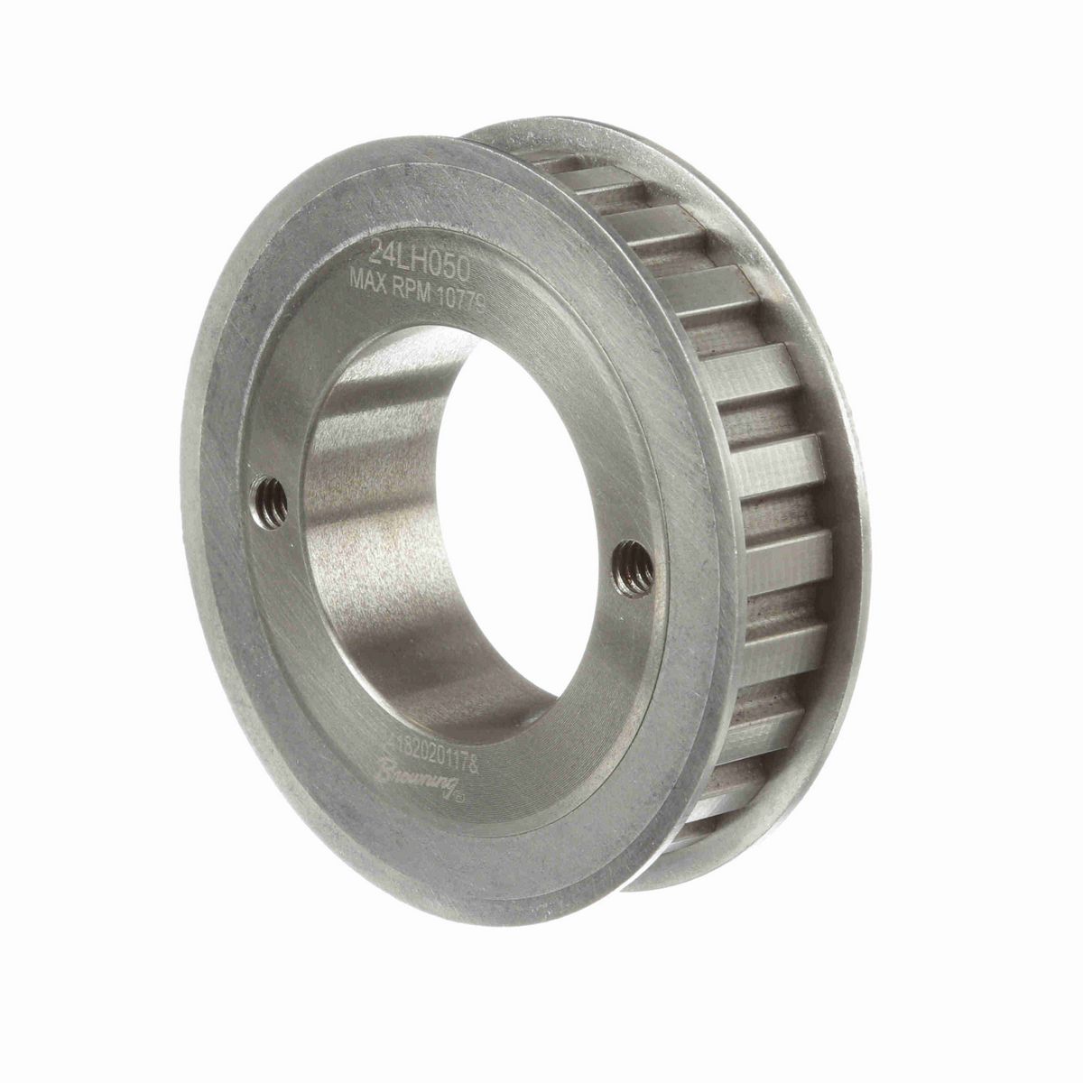 Browning Steel Bushed Bore Gearbelt Pulley - 24LH050