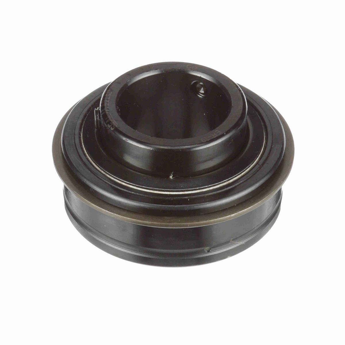 Sealmaster Mounted Insert Only Ball Bearing - 52100 Bearing Steel, Black Oxided - Setscrew Lock - ER-19