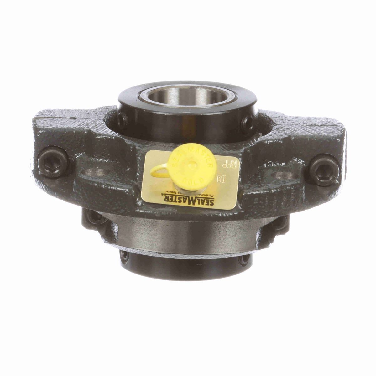 Sealmaster Mounted Cast Iron Piloted Flange Tapered Roller - 52100 Bearing Steel - Double Collar Mount Lock - RFP 104