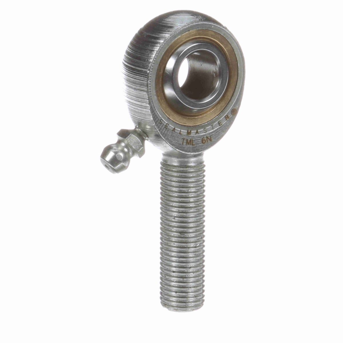 Sealmaster Male Rod End Bearing - Three-Piece Greasable Bronze Race - TML 6N