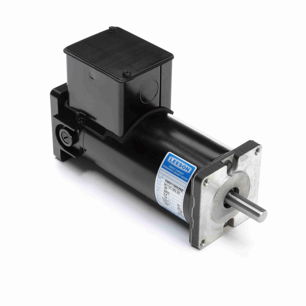 LEESON Sub-Fractional Motor, 0.25 HP, 90 V, 3500 RPM, 31 Frame, TENV - M1120062.00