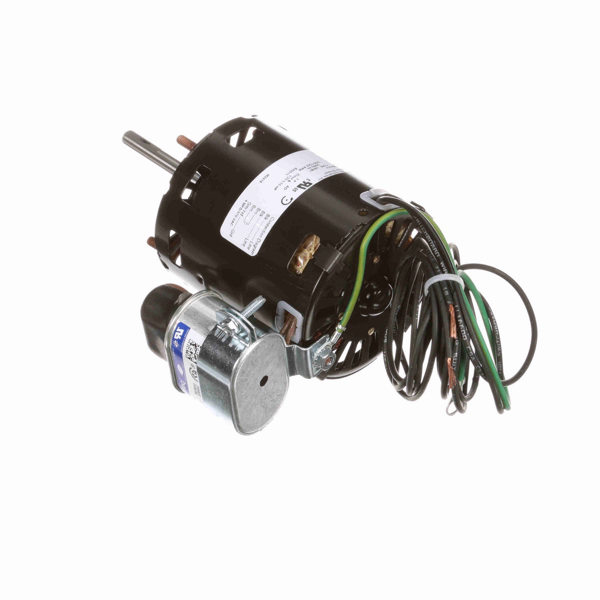 FASCO OEM Replacement Motor, 1/20-1/15 HP, 1 Ph, 50 Hz, 208-230 V, 1400/1550 RPM, 1 Speed, 3.3" Diameter, OAO - D1123