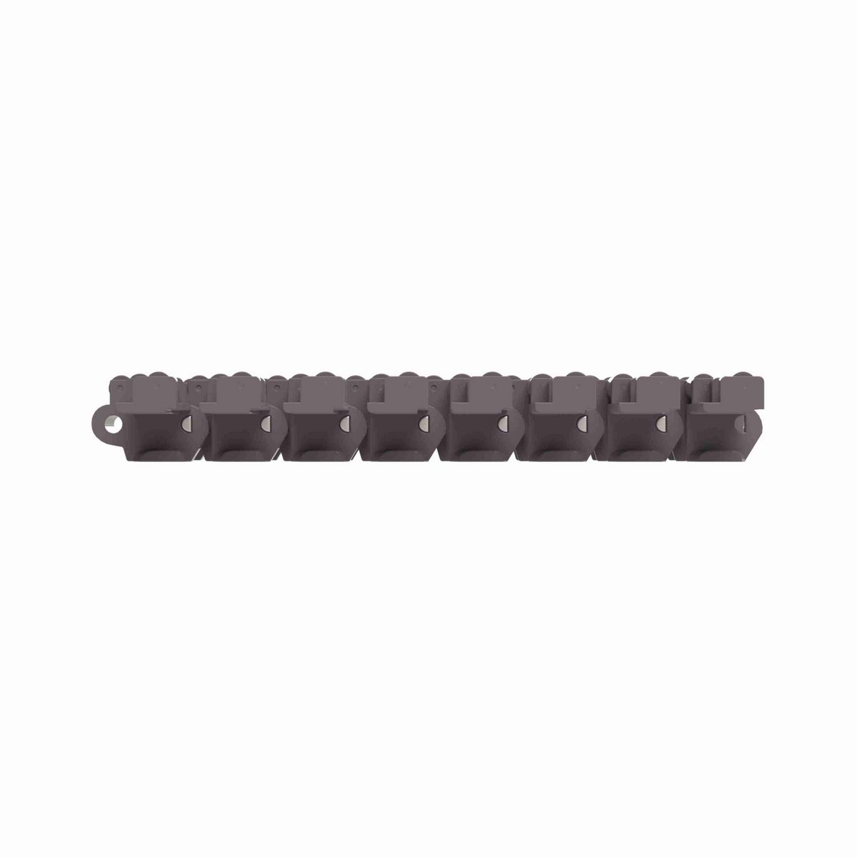 Rexnord 883TAB LBP Side-flexing Low Backline Pressure, Material: Brown High Performance, Width: 7.5in, Pitch: 1.5in - 81422791