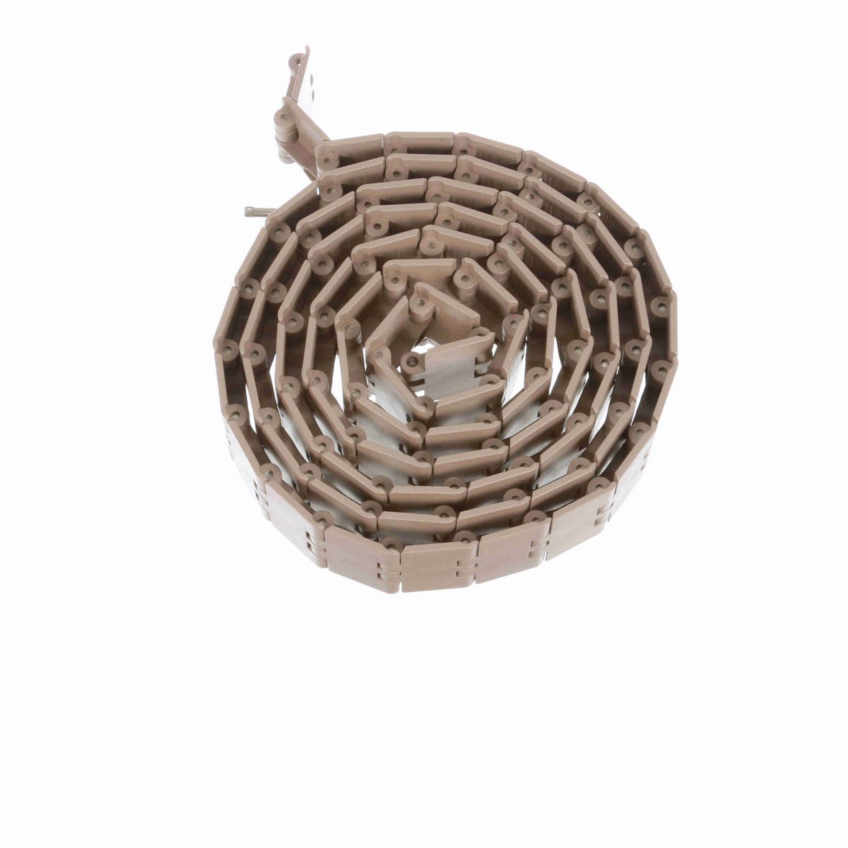 System Plast 820 Straight Running Solid Top, Material: Tan Low Friction, Width: 2.5in, Pitch: 1.5in - LF820-K250