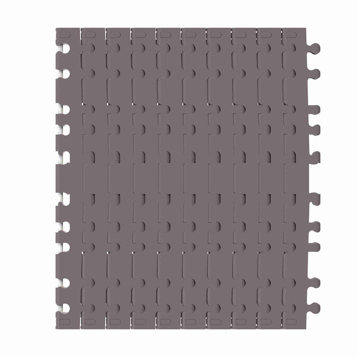 Rexnord 7956GT Side-flexing Flush Grid, Material: Brown High Performance, Width: 15in, Pitch: 1.25in - 10324705