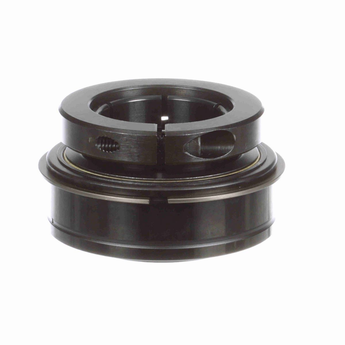 Sealmaster Mounted Insert Only Ball Bearing - 52100 Bearing Steel, Black Oxided - Concentric Lock - ER-28T