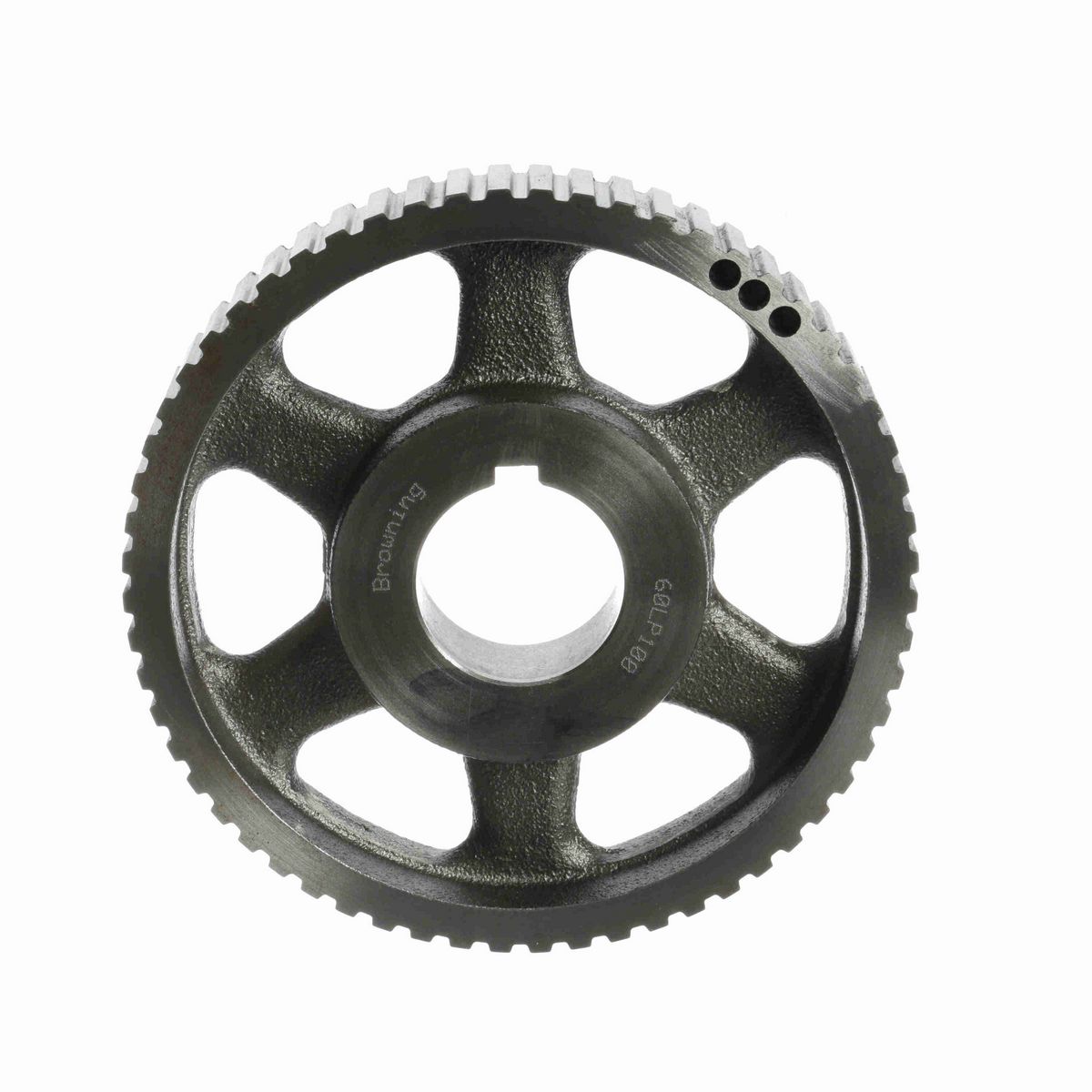 Browning Steel Bushed Bore Gearbelt Pulley - 60LP100