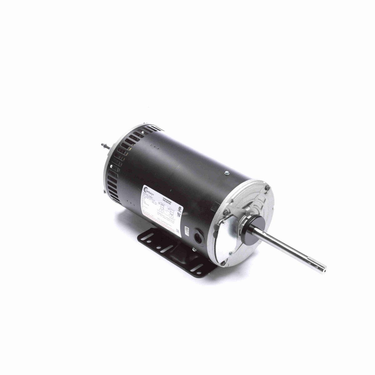 Century JuggerNaut® Condenser Fan Motor, 1 HP, 3 Ph, 60 Hz, 208-230/460 V, 900 RPM, 56HZ Frame, OAO - H1053AV1