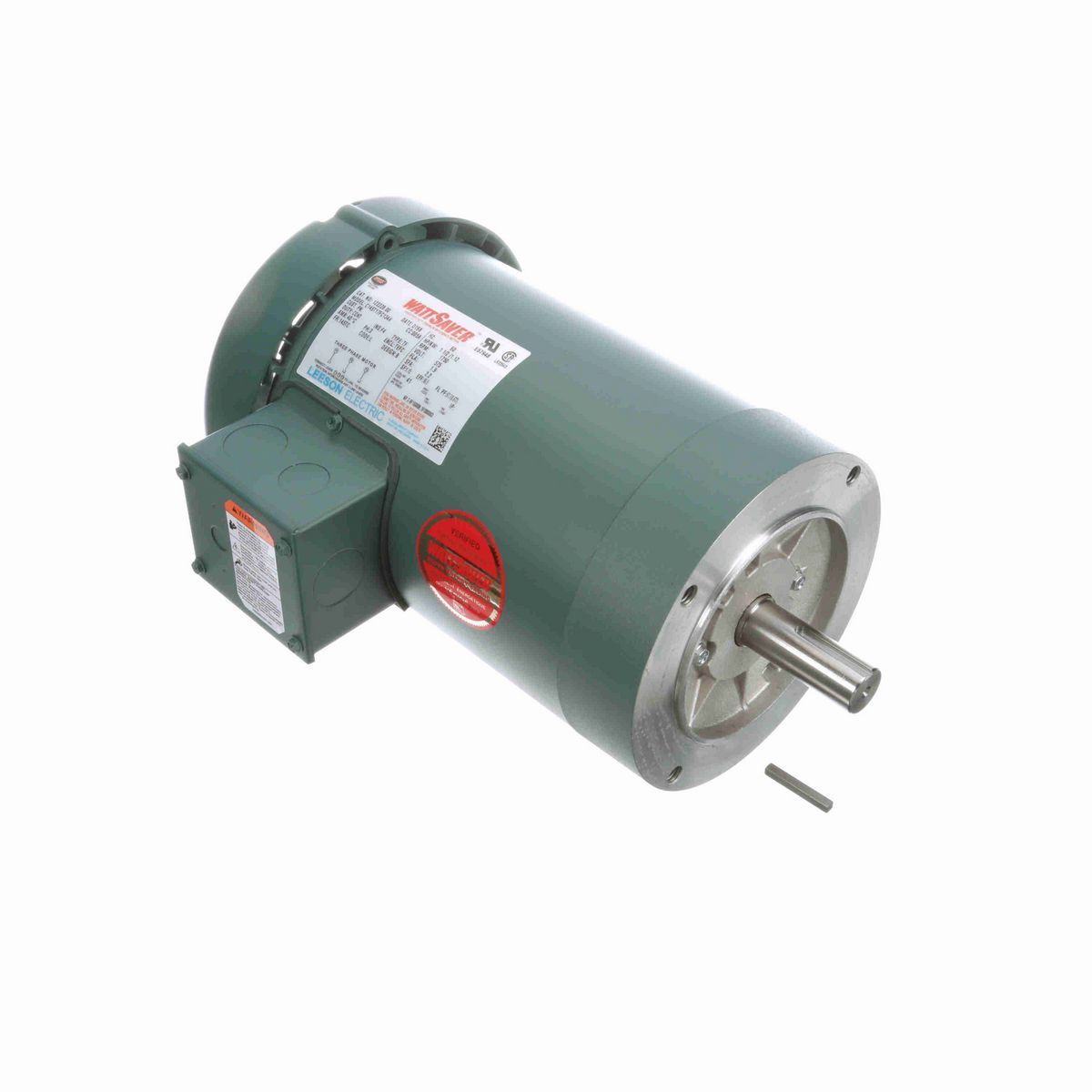 LEESON Special Voltage Motor, 1.50 HP, 3 Ph, 60 Hz, 575 V, 1800 RPM, 145TC Frame, TEFC - 122228.00