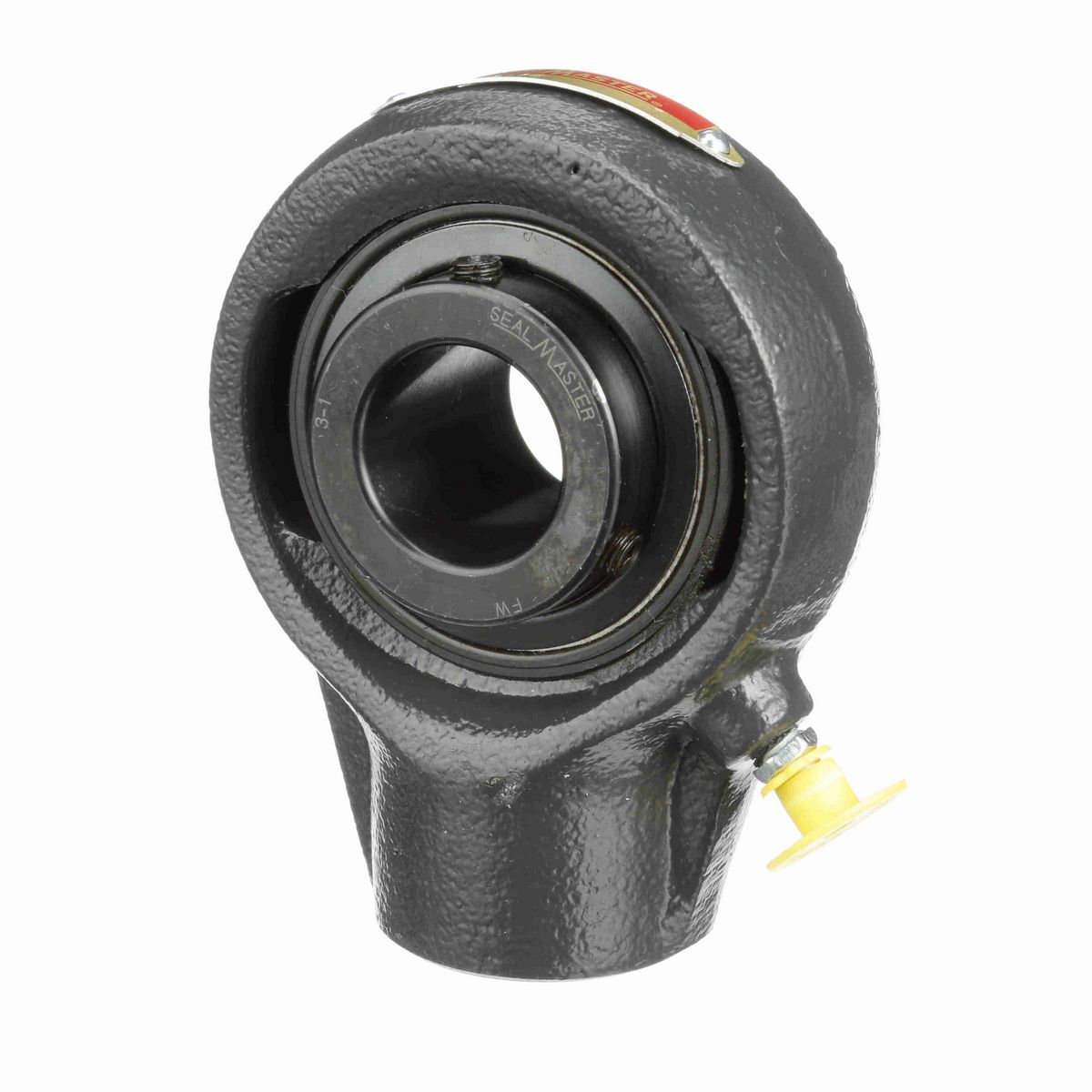 Sealmaster Mounted Cast Iron Hanger Unit Ball Bearing - 52100 Bearing Steel, Black Oxided - Setscrew Lock - SEHB-16