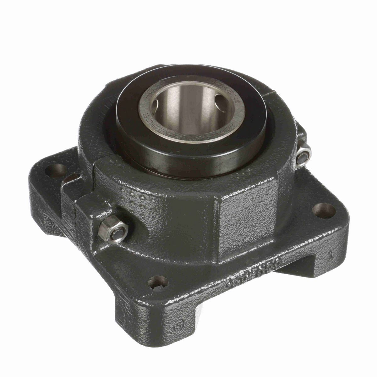Sealmaster Mounted Cast Iron Four Bolt Flange Tapered Roller - 52100 Bearing Steel - Double Collar Mount Lock - RFB 112