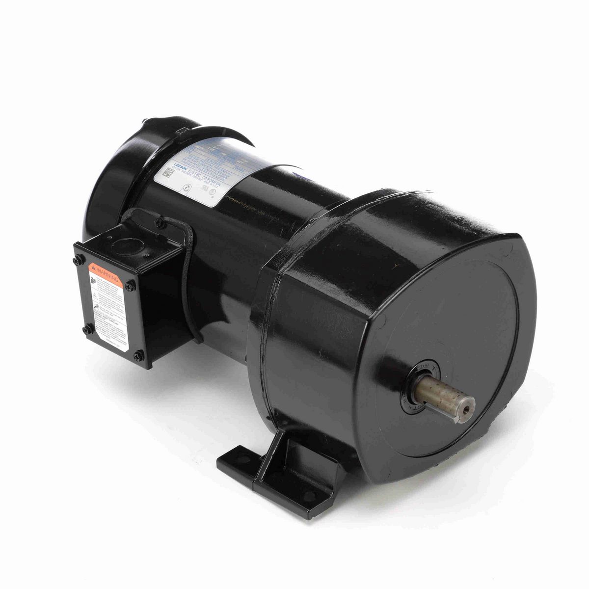 LEESON Parallel Shaft Gearmotor, 0.50 HP, 3 Ph, 60 Hz, 208-230/460 V, 59 RPM, 48Y Frame, TEFC - 107034.00