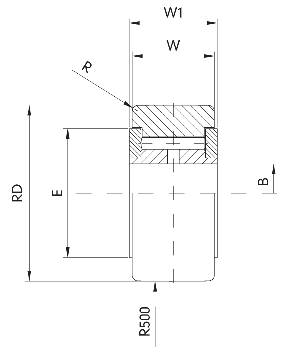 Опорный ролик McGill MCYRR 40-X [910241]