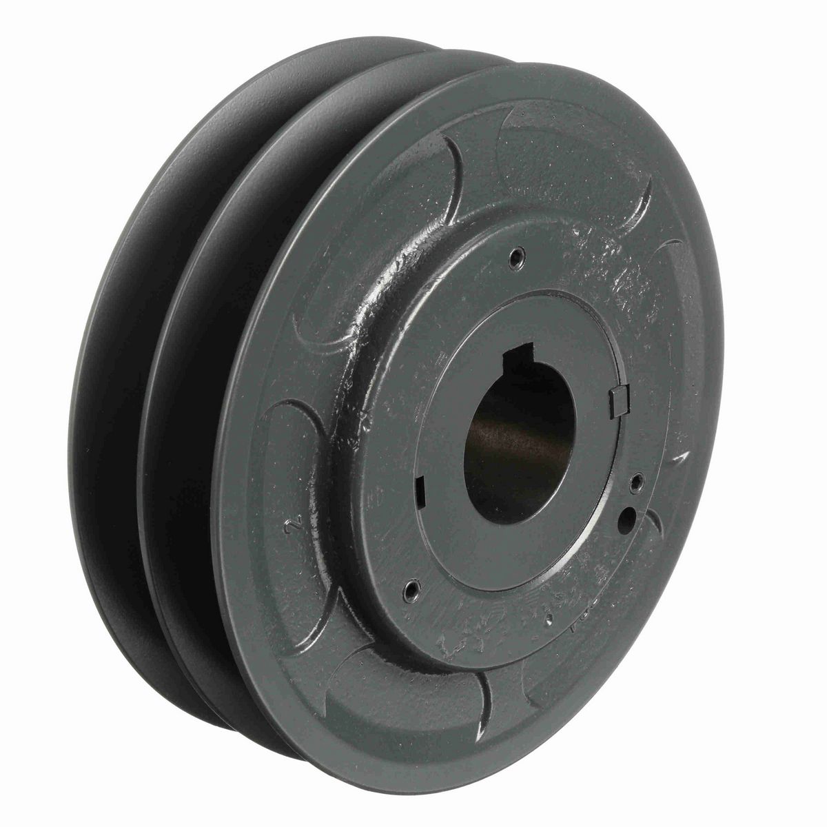 Browning 2 Groove Cast Iron Finish Bore FHP Variable Pitch Sheave - 2VP84X 1 7/8