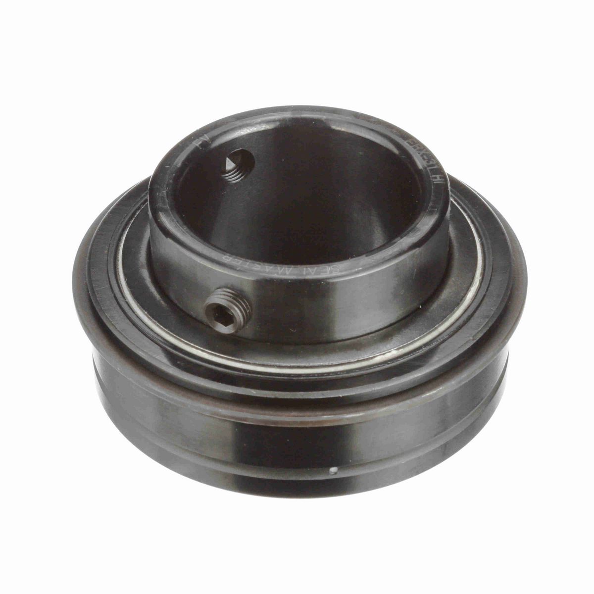 Sealmaster Mounted Insert Only Ball Bearing - 52100 Bearing Steel, Black Oxided - Setscrew Lock - High Temperature - ERX-31 HI