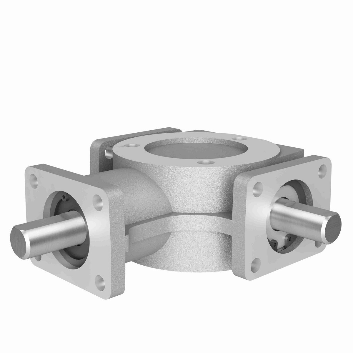 Hub City Bevel Gear Drives Aluminum Bevel Reducer - AD4 2/1 C,F SP