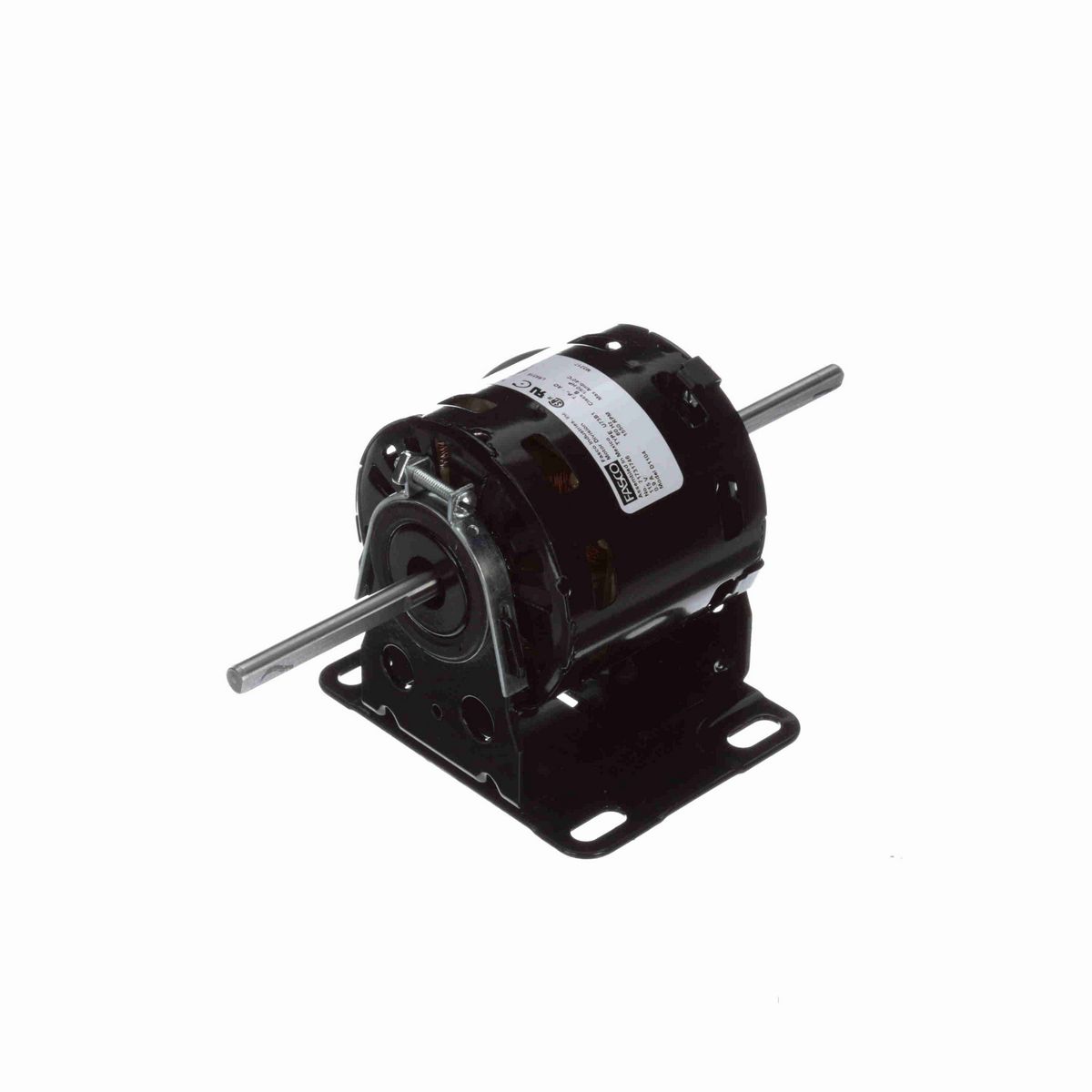 FASCO OEM Replacement Motor, 1/50 HP, 1 Ph, 60 Hz, 115 V, 1550 RPM, 1 Speed, 3.3" Diameter, OAO - D1104