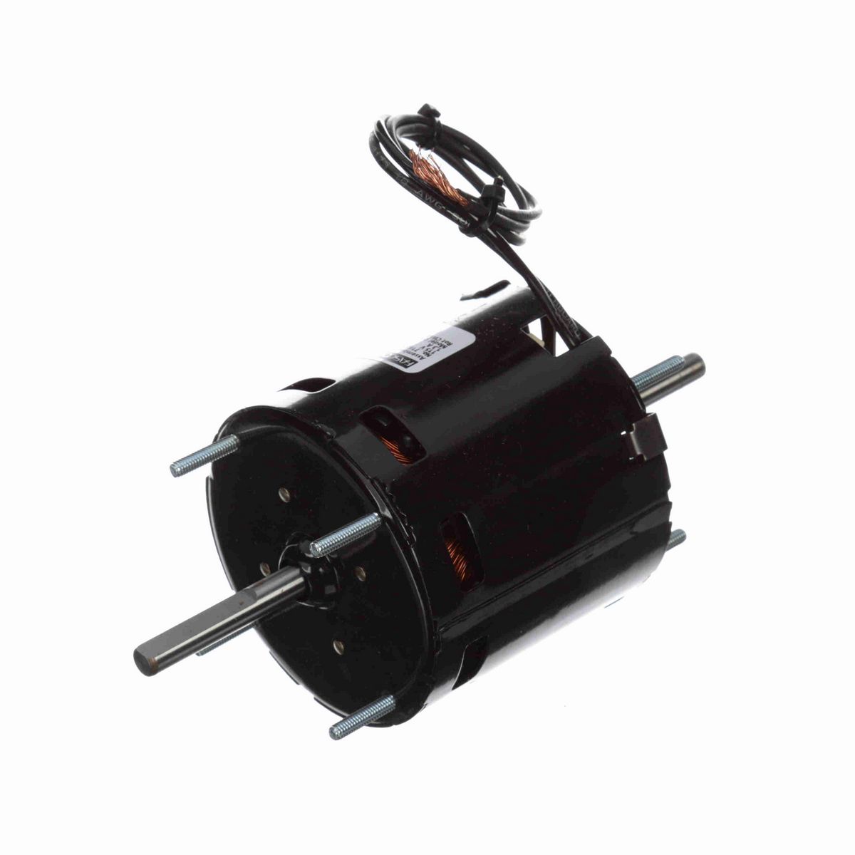 FASCO Fan and Blower Motor, 1/30 HP, 1 Ph, 60 Hz, 115 V, 1500 RPM, 1 Speed, 3.3" Diameter, OAO - D136