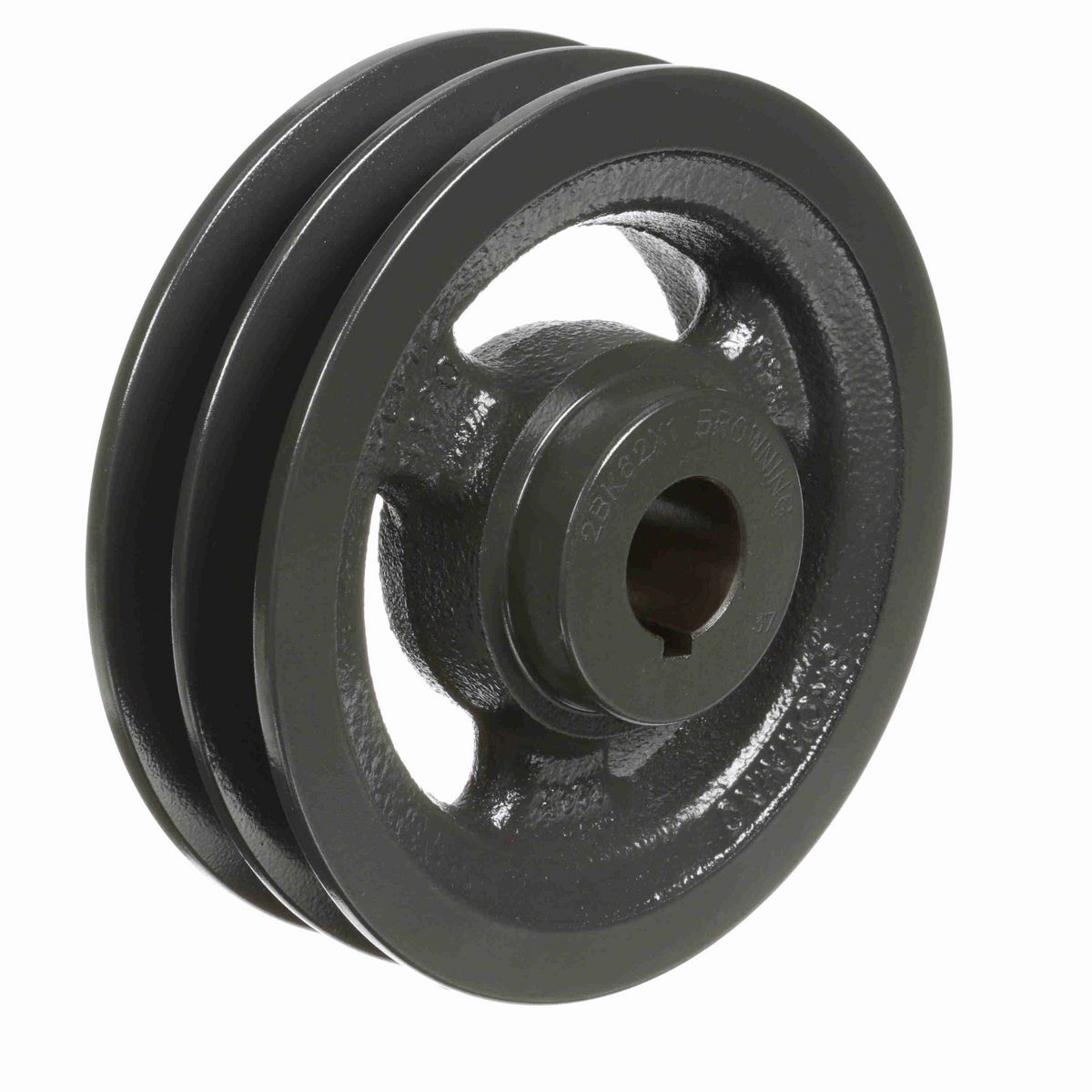 Browning 2 Groove Cast Iron FHP - Finished Bore Sheave - 2BK62X1