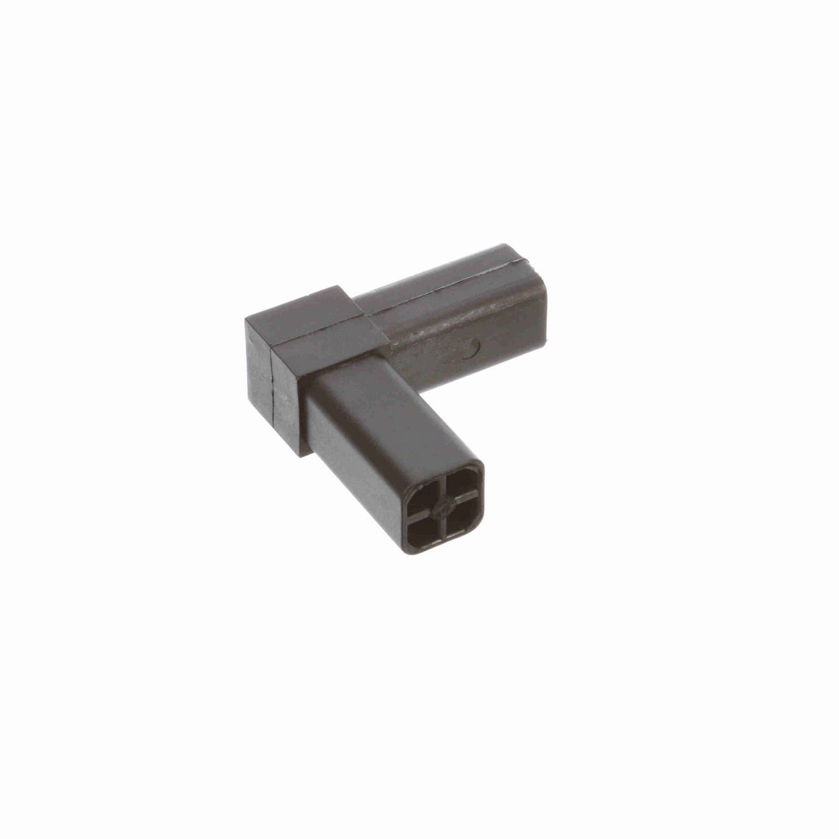 System Plast Type L Tube Joint for 25x25x1.5 mm square tube - CJ-L-25M-PAB