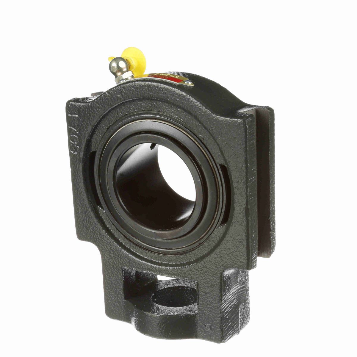 Sealmaster Mounted Cast Iron Wide Slot Take Up Ball Bearing - 52100 Bearing Steel, Black Oxided - Setscrew Lock - ST-32R