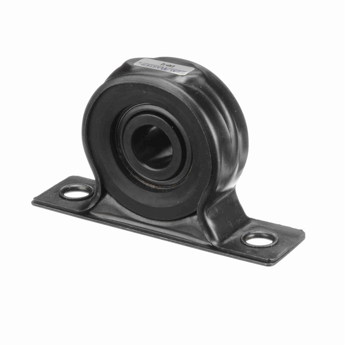 Sealmaster Mounted Stamped Steel Two Bolt Pillow Block Ball Bearing - 52100 Bearing Steel, Black Oxided - Setscrew Lock - SRP-12