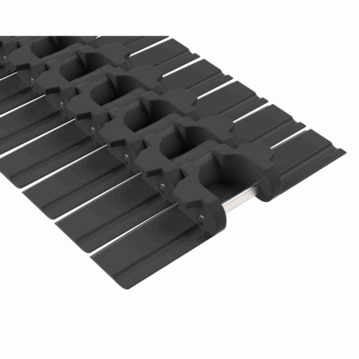 Rexnord 882TAB Side-flexing , Material: Black Cut Resistant, Width: 7.5in, Pitch: 1.5in - 81430772