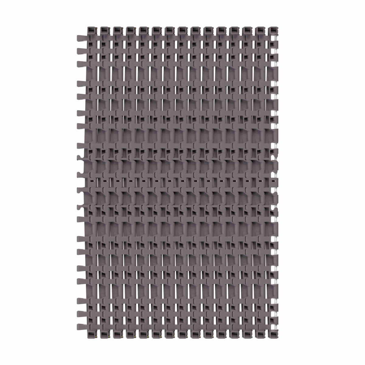 Rexnord 7956GT Side-flexing Flush Grid, Material: Brown High Performance, Width: 30in, Pitch: 1.25in - 10464499