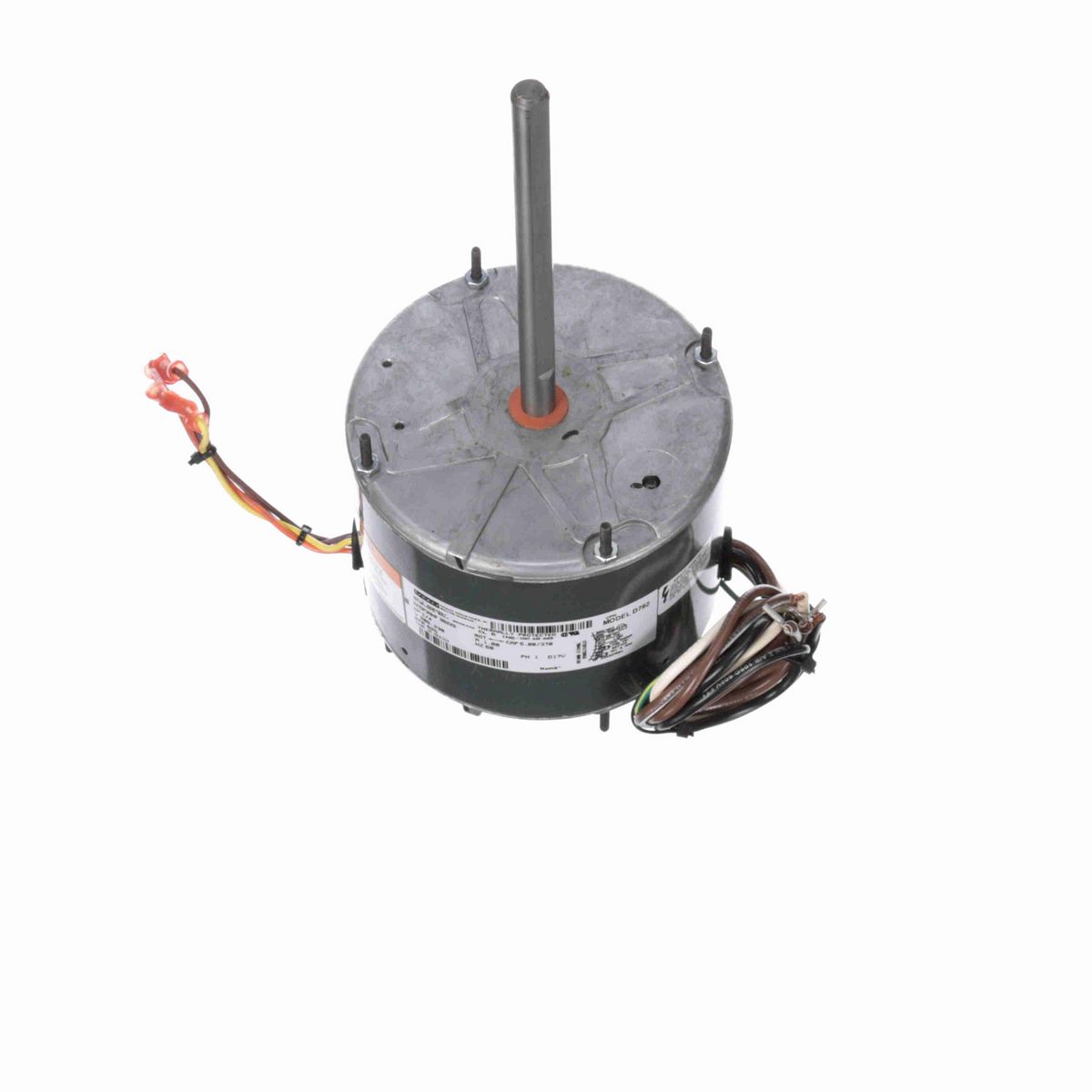 FASCO Condenser Fan Motor, 1/4 HP, 1 Ph, 60 Hz, 208-230 V, 825 RPM, 1 Speed, 48 Frame, OPAO - D792