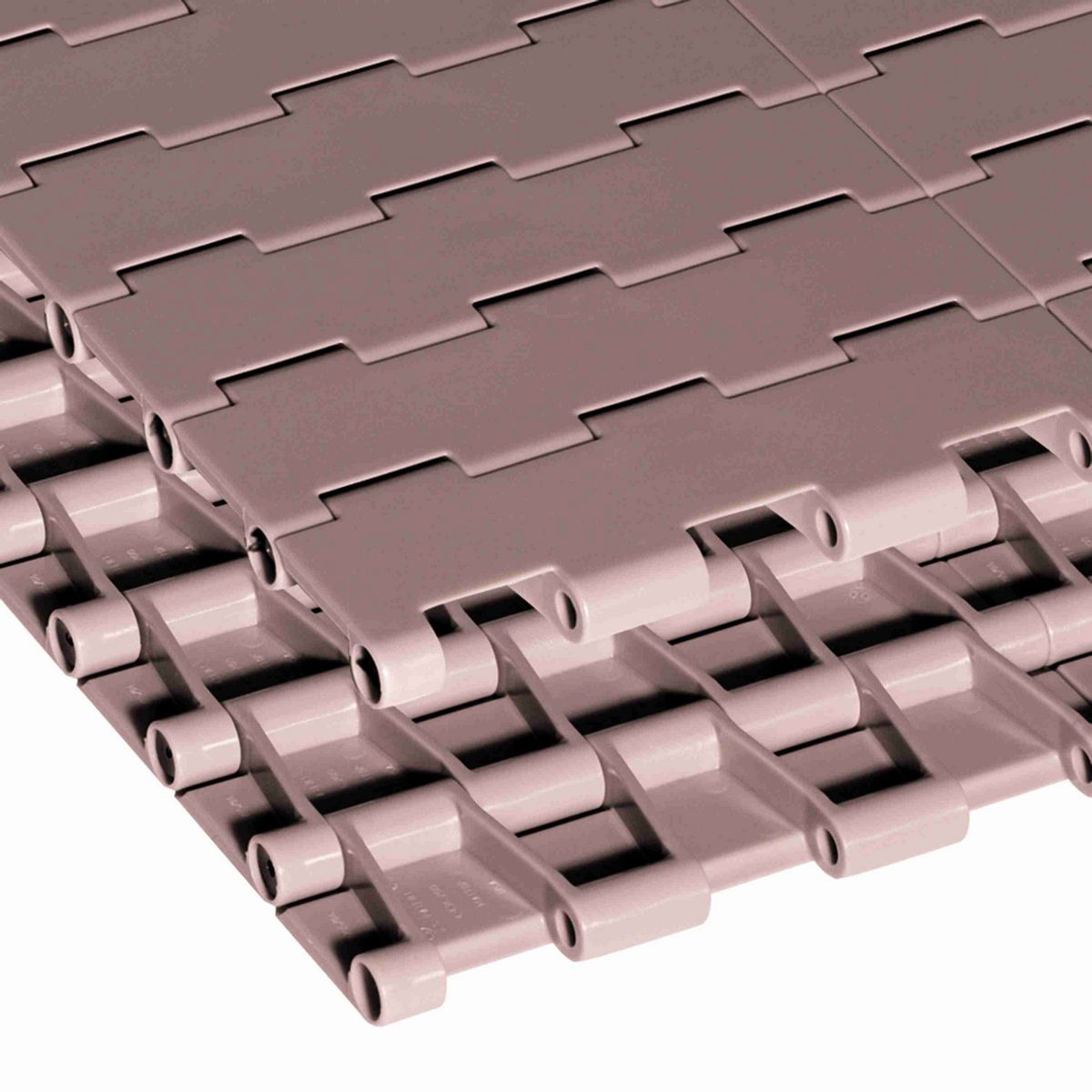 Rexnord 4705 Straight Running Solid Top, Material: White High Temperature, Width: 12in, Pitch: 1.5in - WHT4705-12