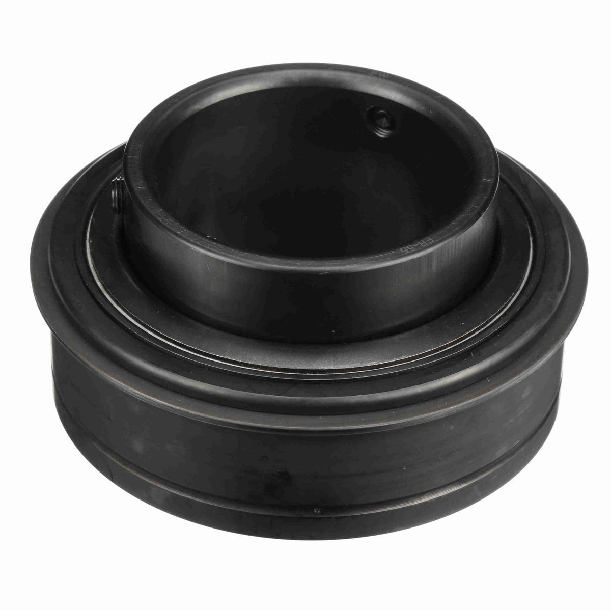 Sealmaster Mounted Insert Only Ball Bearing - 52100 Bearing Steel, Black Oxided - Setscrew Lock - ER-55