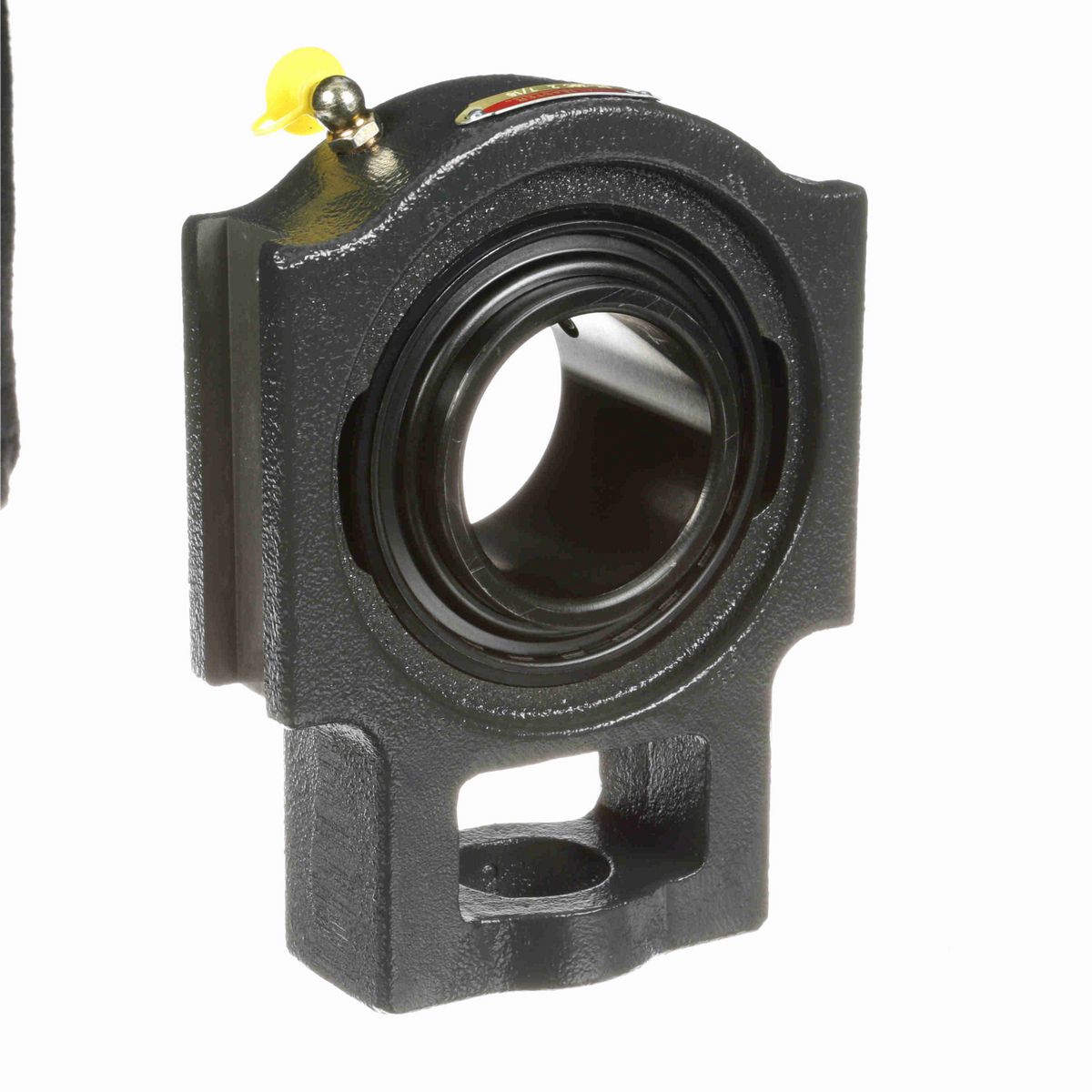 Sealmaster Mounted Cast Iron Wide Slot Take Up Ball Bearing - 52100 Bearing Steel, Black Oxided - Setscrew Lock - ST-39C