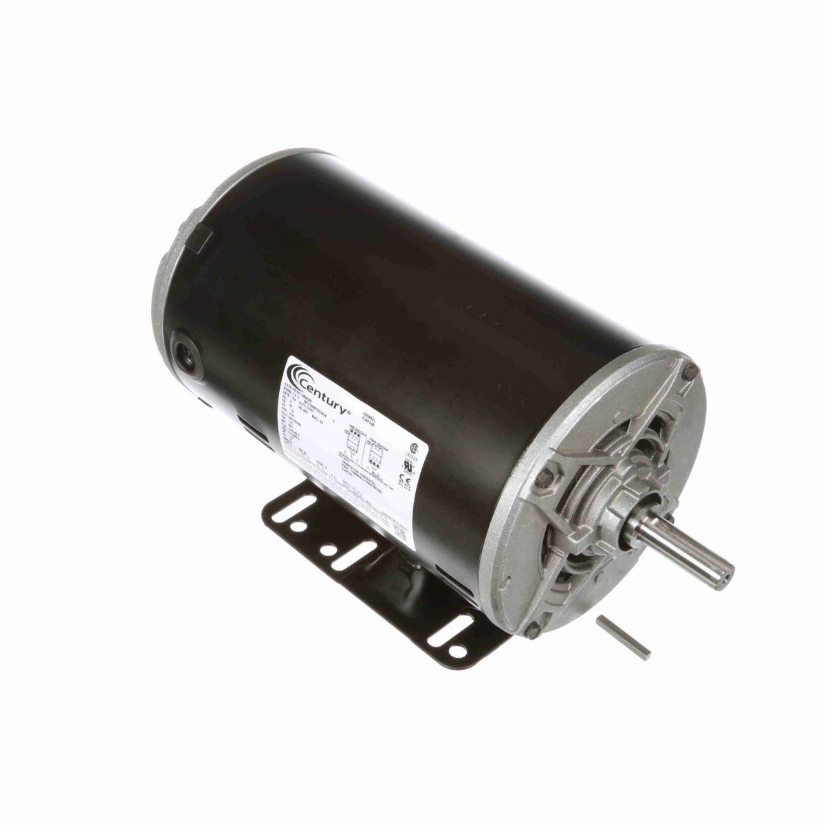 Century General Purpose Motor, 1 1/2 HP, 3 Ph, 60 Hz, 208-230/460 V, 1800 RPM, 56H Frame, DP - H884LES