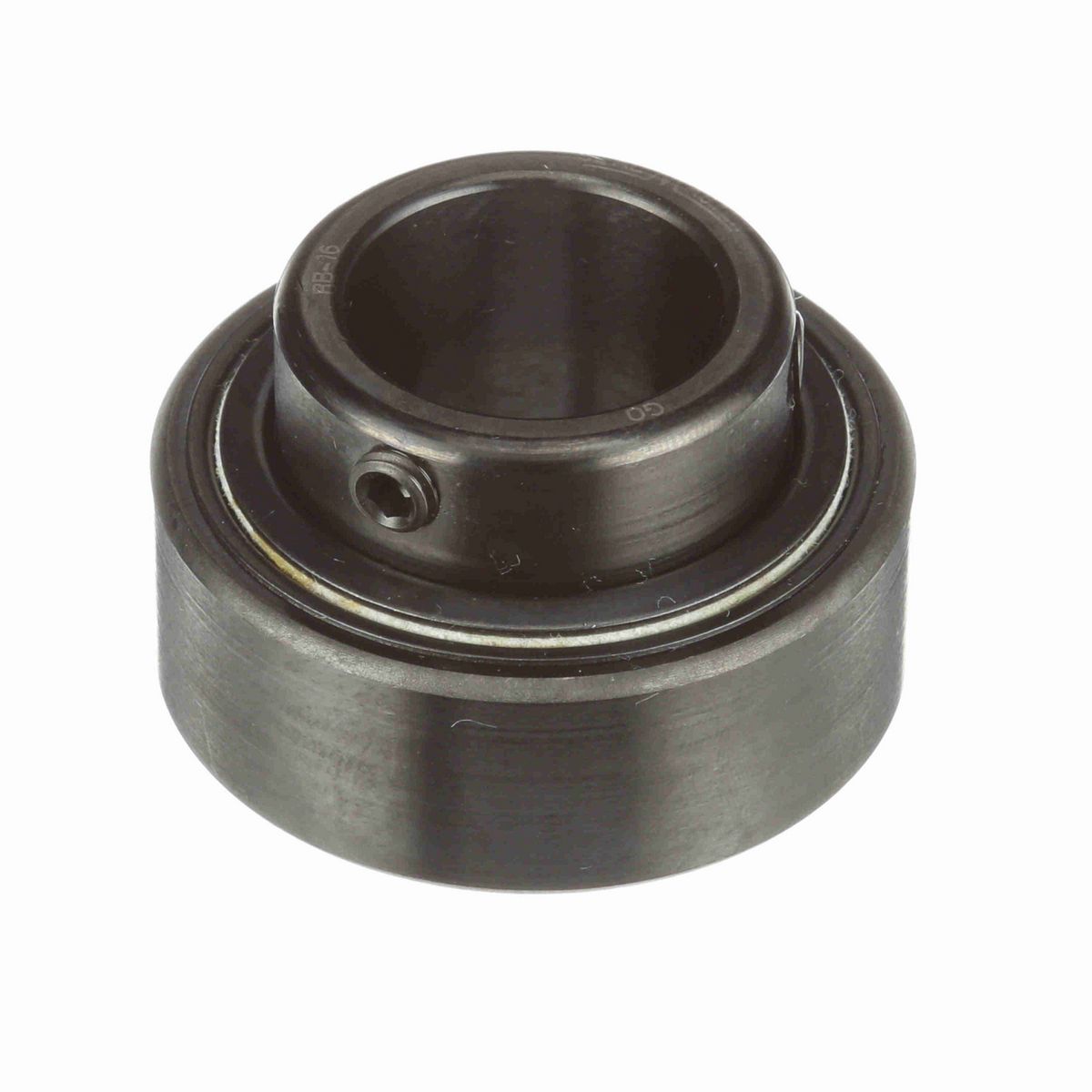 Sealmaster Mounted Insert Only Ball Bearing - 52100 Bearing Steel, Black Oxided - Setscrew Lock - RB-16