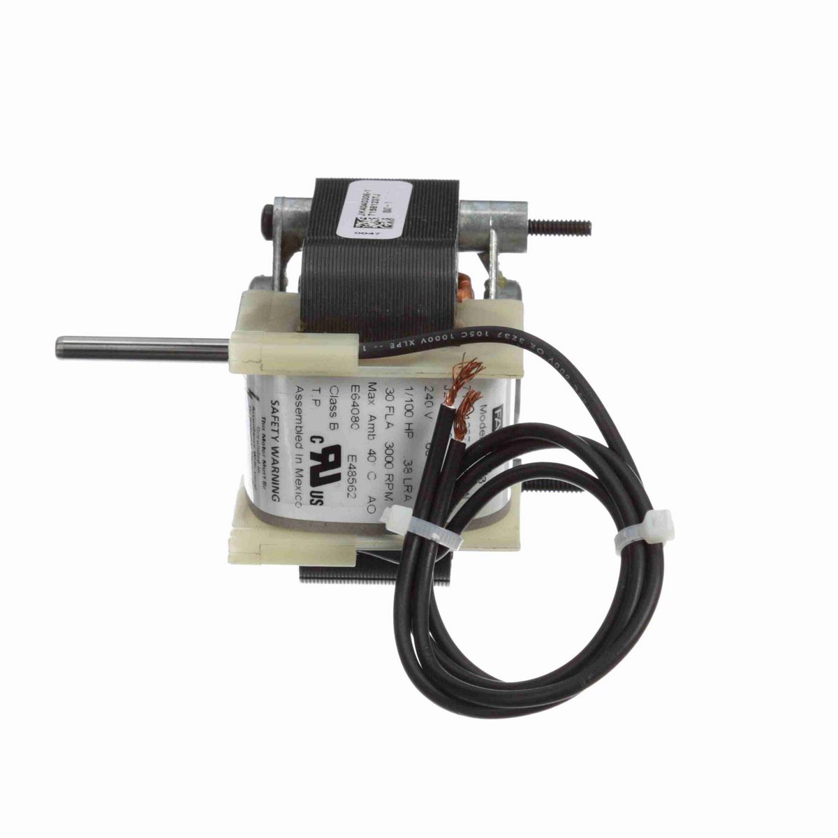 FASCO 1/100 HP C-Frame / Skeleton Motor, 3000 RPM, 240 Volts, , OAO - K683