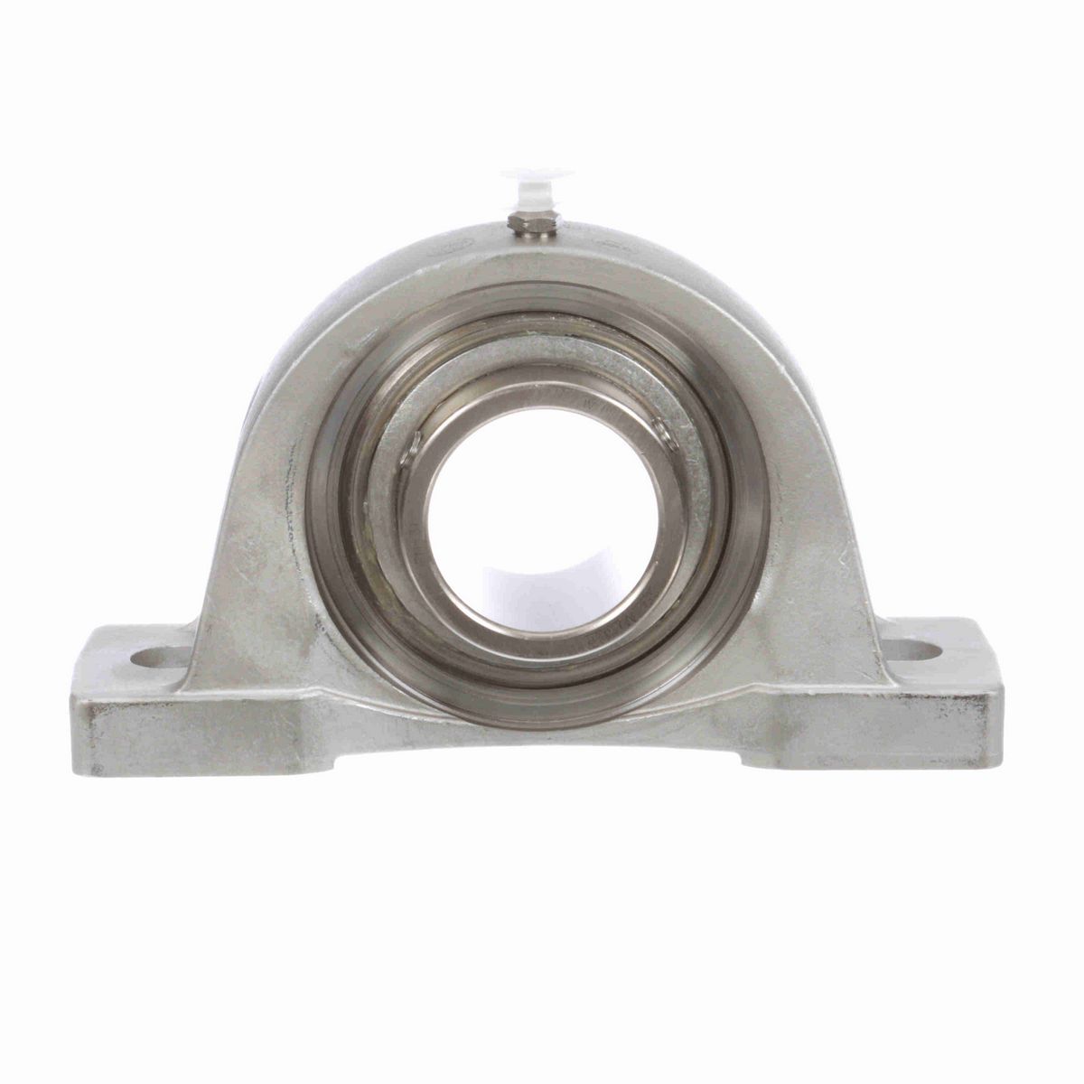 Sealmaster Mounted Stainless Steel Two Bolt Pillow Block Ball Bearing - 52100 Bearing Steel, Phosphorus Nickel Coated - Setscrew Lock - Corrosion Resistant - CRPS-PN31