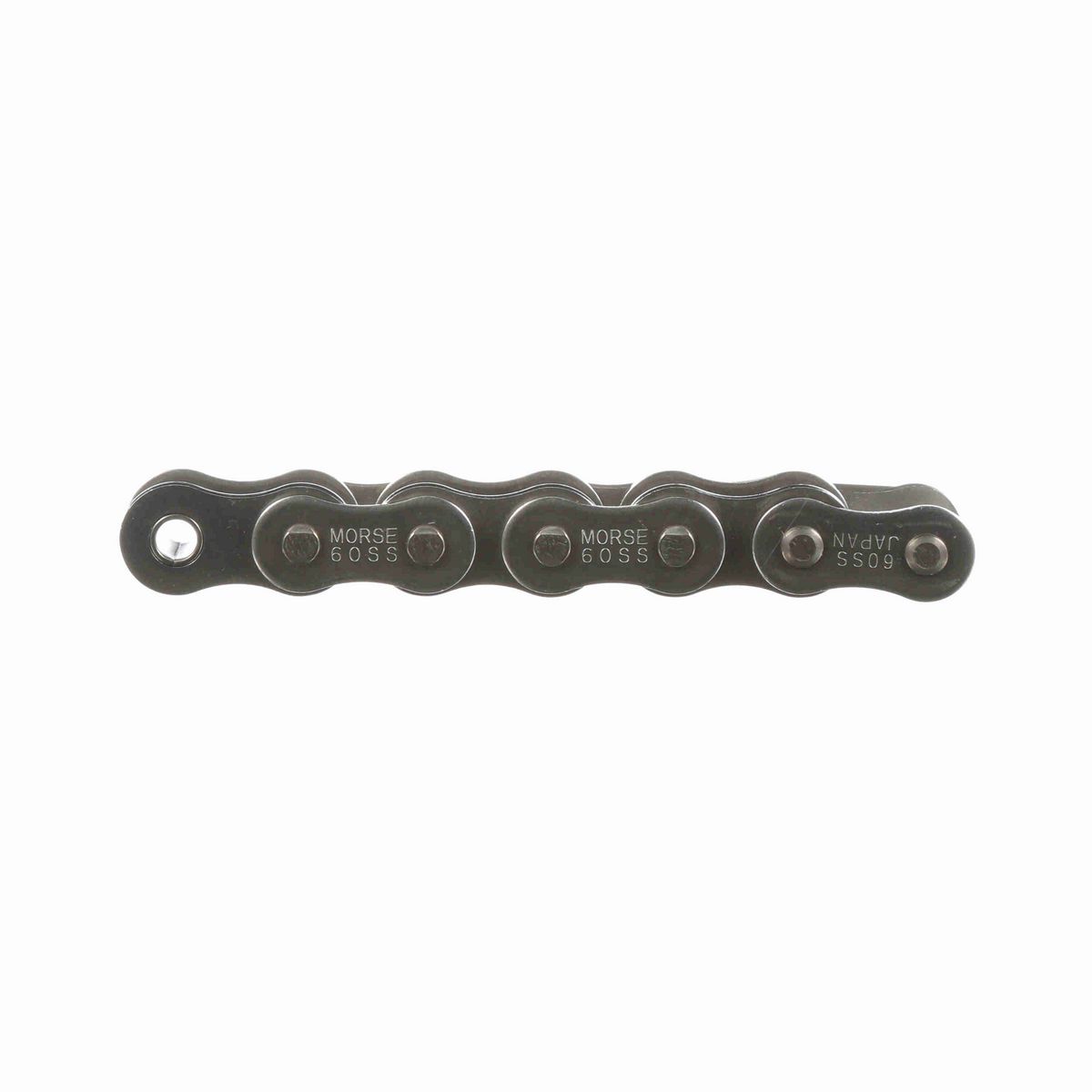 Morse Stainless Steel Riveted Roller Chain - 60SS R 10FT