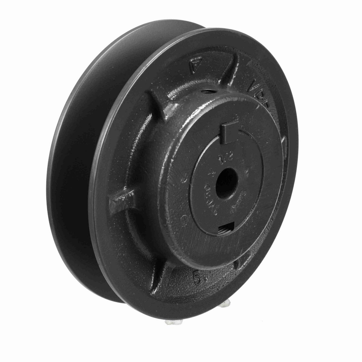 Browning 1 Groove Cast Iron Finish Bore FHP Variable Pitch Sheave - 1VP50X1/2