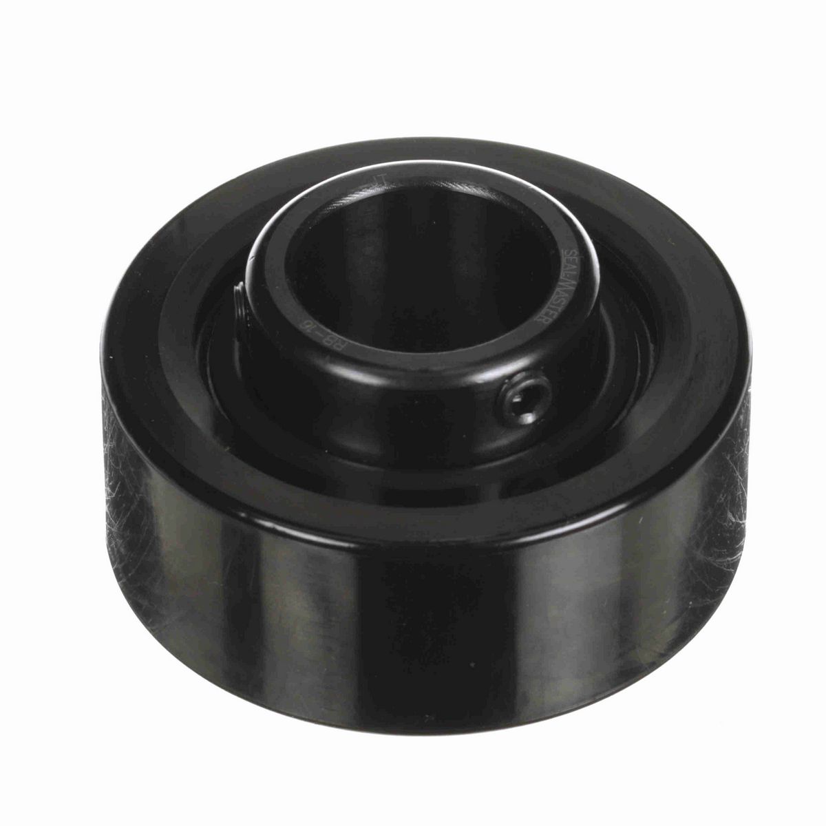 Sealmaster Mounted Rubber Rubber Mounted Cylindrical Cartridge Ball Bearing - 52100 Bearing Steel - Setscrew Lock - SRC-16