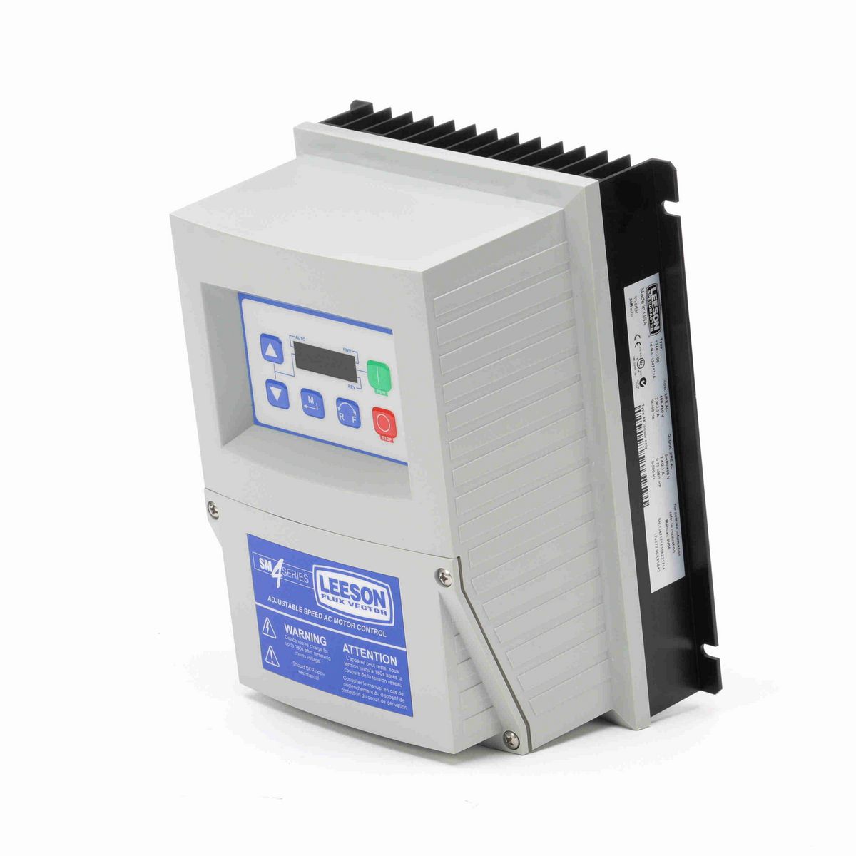 LEESON SM4 Vector NEMA 4 AC Drives, 1 HP, 400-480 V, 2.1 Amps - 174672.00