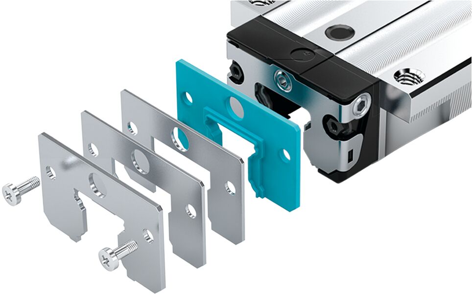 Переднее уплотнение для шариковых рельсовых систем Bosch Rexroth 20 [R161982050]
