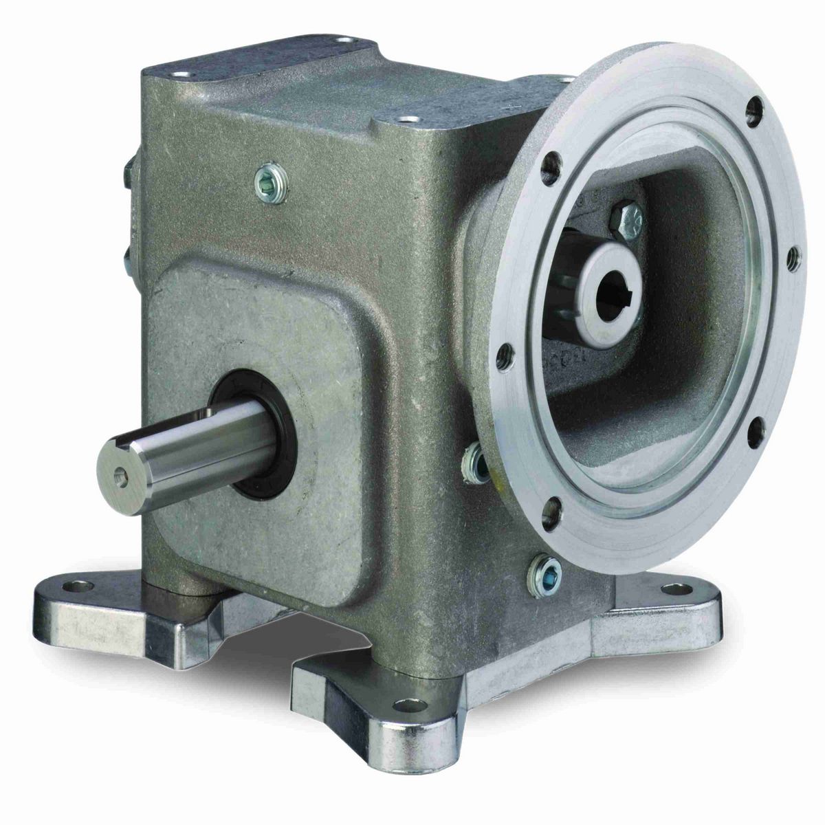 Grove Gear EL Series - Aluminum Worm Gear Reducers Aluminum Single-Reduction Worm Reducer - EL-WBMQ830-60-R-56