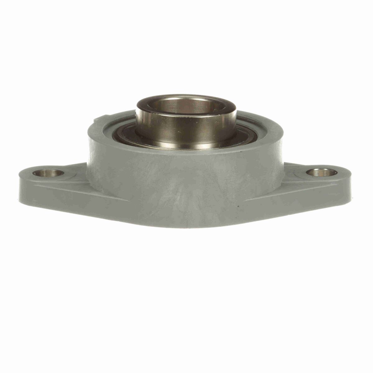 Sealmaster Mounted Composite Two Bolt Flange Ball Bearing - 52100 Bearing Steel, Phosphorus Nickel Coated - Setscrew Lock - Corrosion Resistant - Reduced Maintenance - Lubed for Life - CRFTC-PN24 RMW