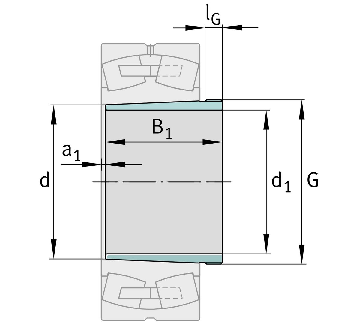 Стяжная втулка FAG AH314G