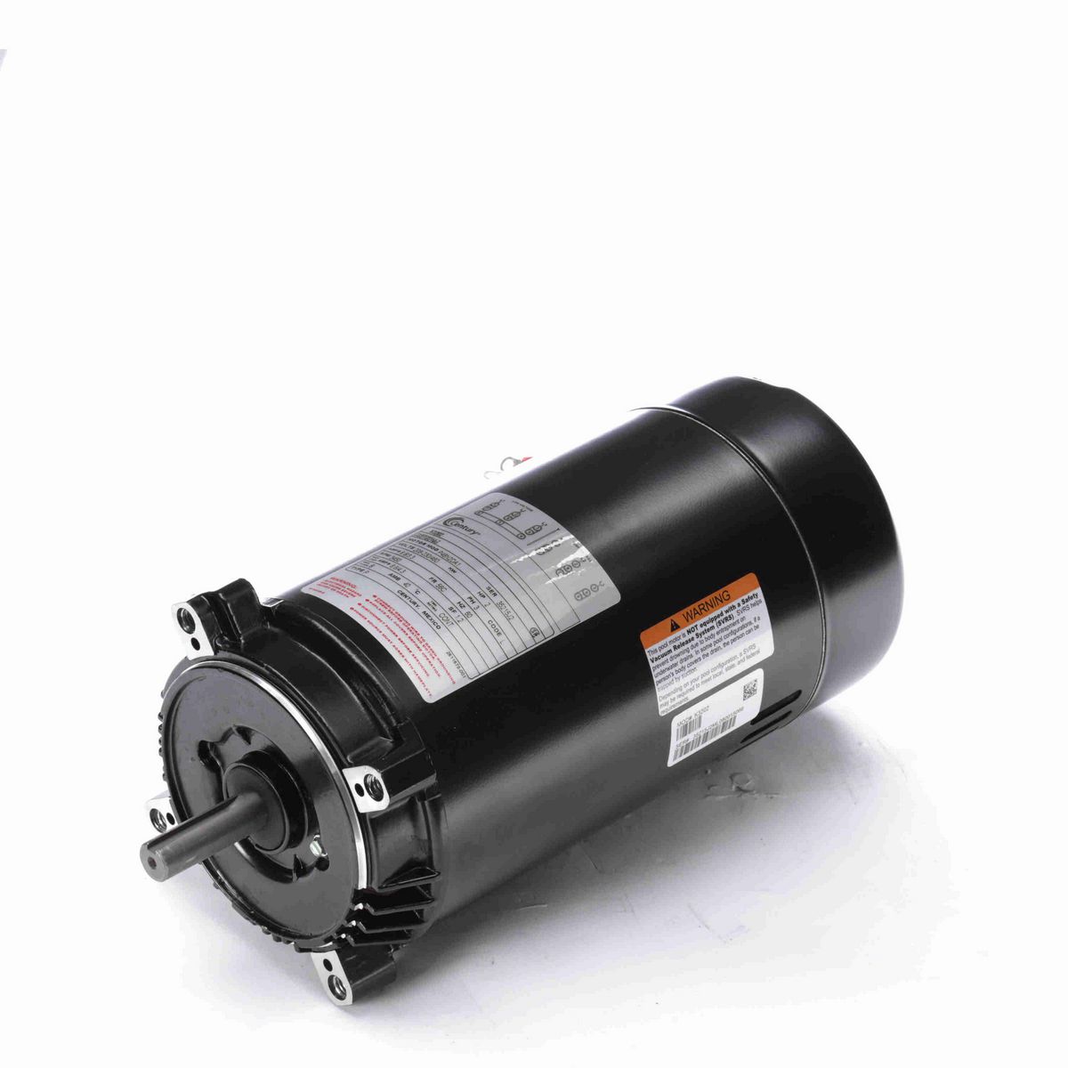 Century Pool Pump Motor, 2 HP, 3 Ph, 60 Hz, 208-230/460 V, 3600 RPM, 56C Frame, ODP - K3202