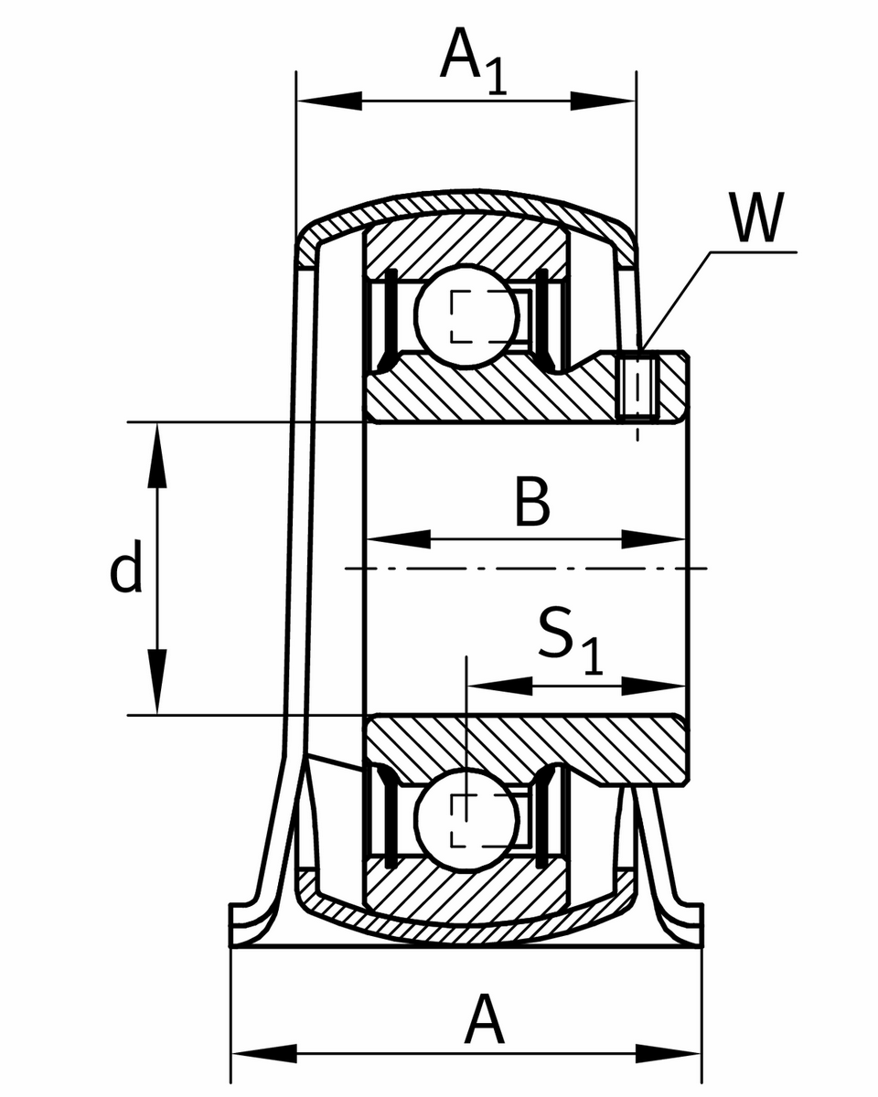 Узел стационарного корпуса PBY30-XL (PBY30)