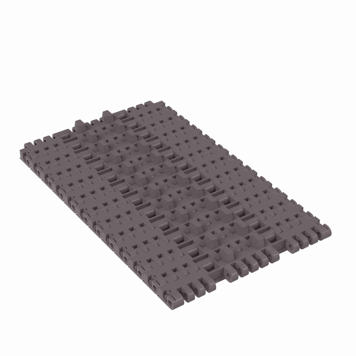 Rexnord 7705 Straight Running Solid Top, Material: Brown High Performance, Width: 7.5in, Pitch: 1in - 81415181